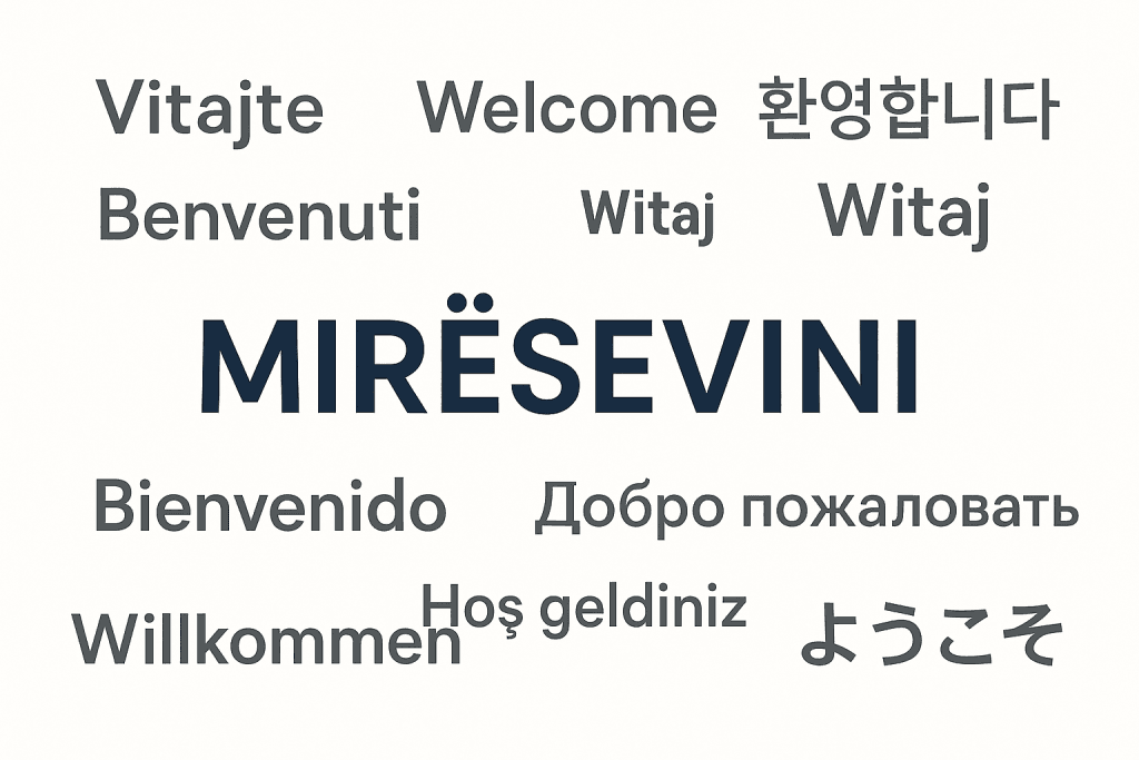 welcome